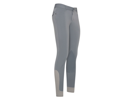 Pantalones de Hombre para Equitación EURO-STAR Mid Grip Euro Star Camillo Plateado (54)