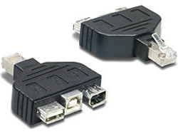 Adaptador de interfaz TRENDNET USB & FireWire for TC-NT2 Negro