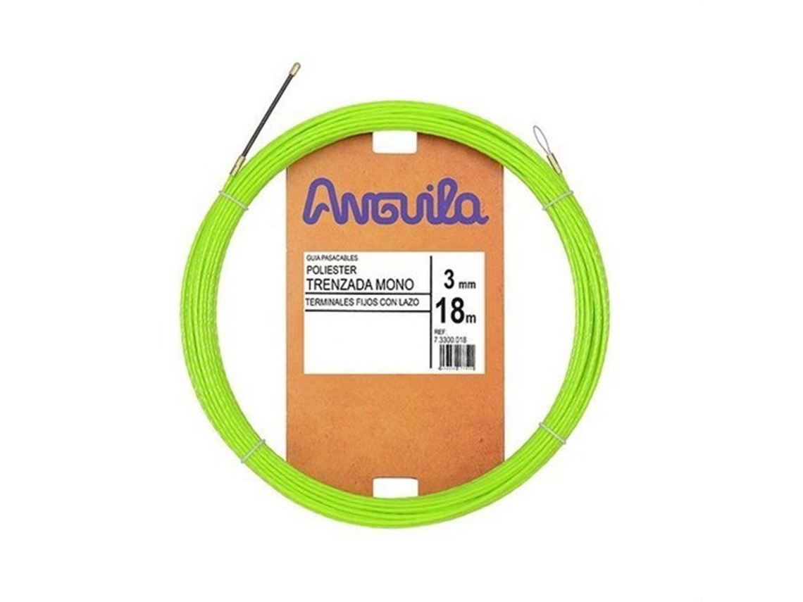 Anguila 73300018 | Trenza Poliéster Diámetro 3mm 18 Metros