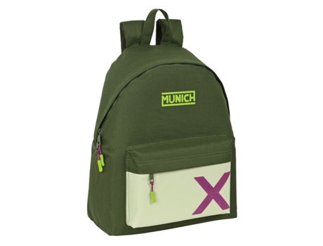 Mochila Escolar MUNICH Bright khaki (Verde - Poliéster 600D)