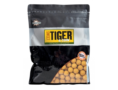 Boilies DYNAMITE BAITS Sweet Tiger & Corn – 1kg