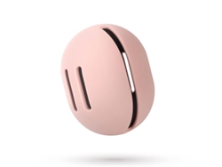 Soporte Para Esponjas De Maquillaje, Silicona Ecológica, Irrompible, Tamaño Viaje, Rosa.