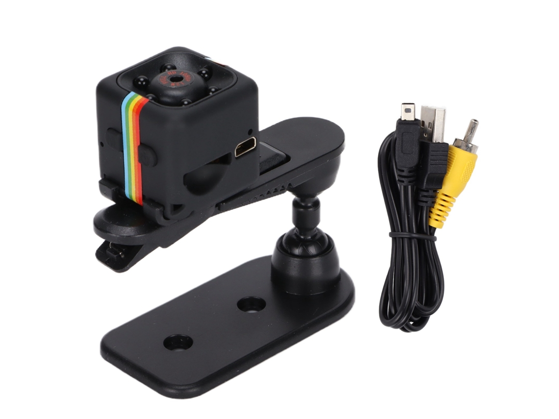 Mini Cámara Hd 1080p Sq11 Dvr Con Grabadora De Video Por Detección De Movimiento Y Visión Nocturna.