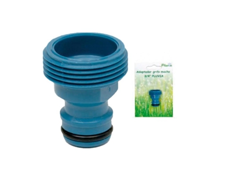 Pluvia adaptador grifo macho 3-4 plastico k7