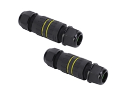 Omni-2 Piezas Conector Impermeable Ip68 M16-2p Retardante De Fuego Para Cable Exterior 3.5-7mm
