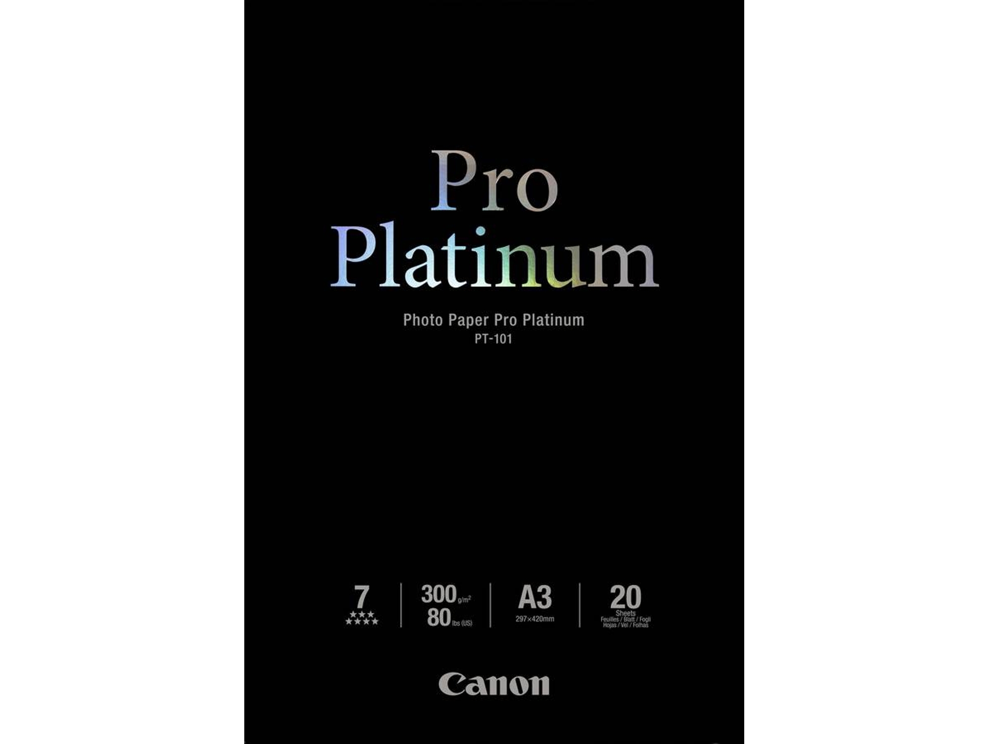 Papel Fotográfico CANON PT-101