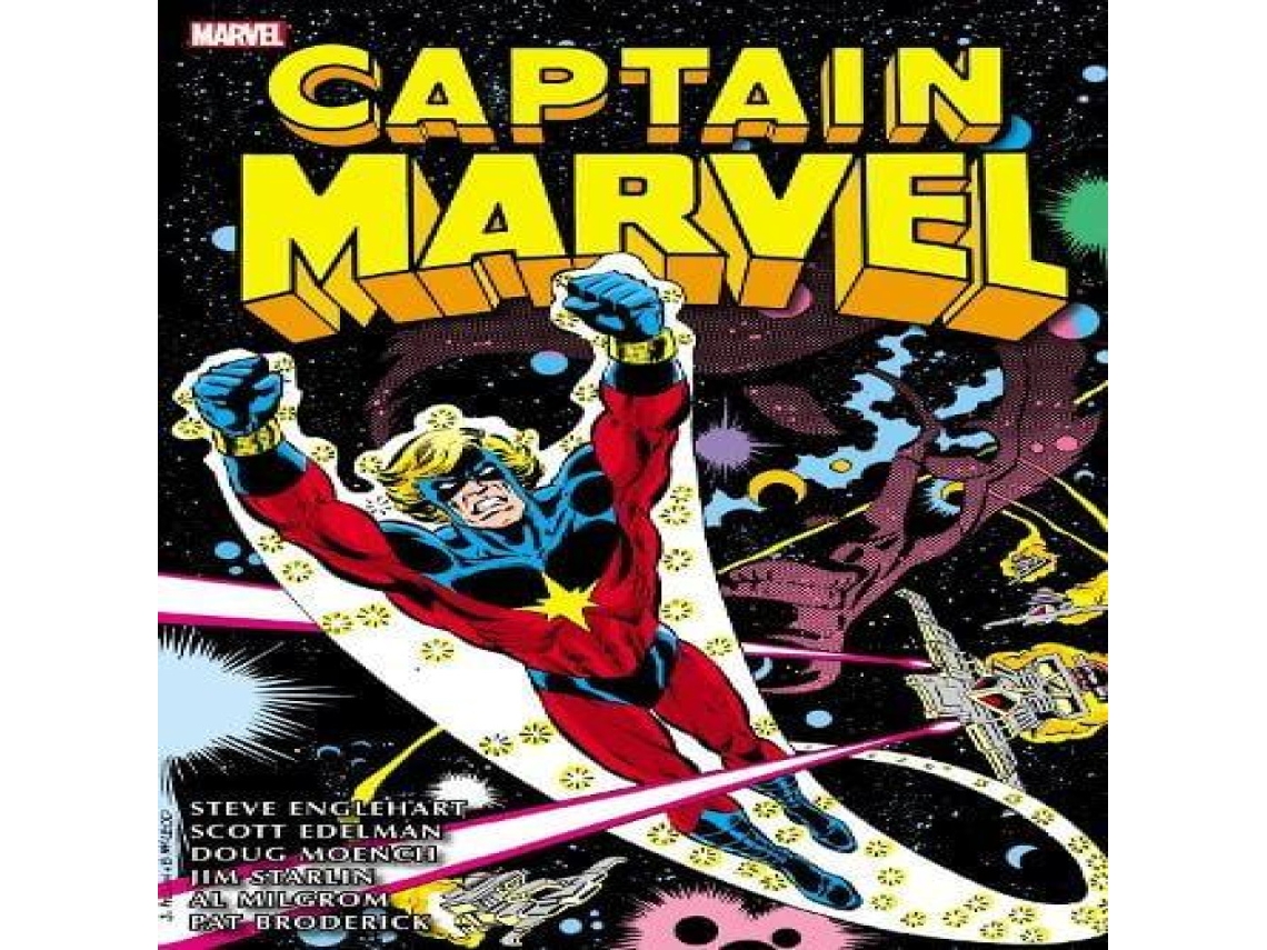 Libro Death of Captain Marvel Omnibus de Jim Starlin (Inglés)