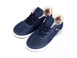 Zapatillas De Running Transpirables Para Hombre Con Malla Fina Y Aberturas, Azul Oscuro, Talla 43