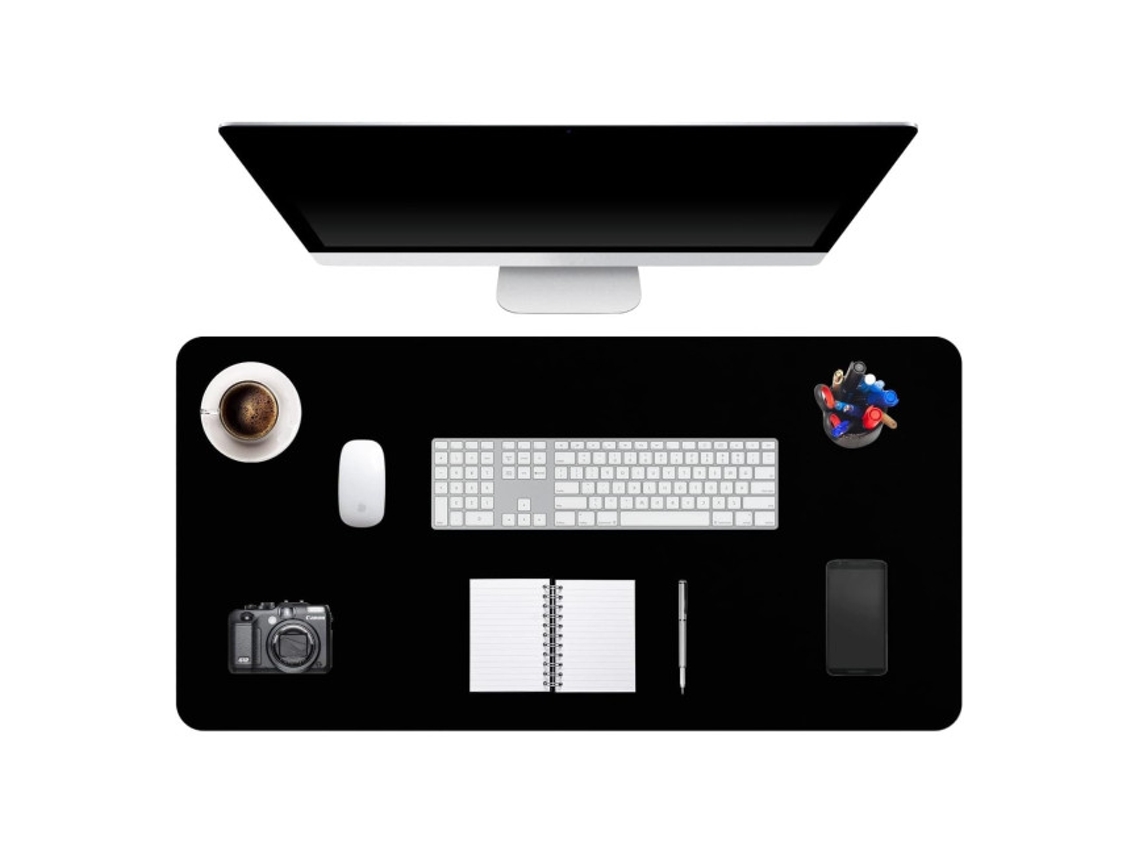 Alfombrilla de Escritorio premium para teclado mouse ordenador portátil 120x60cm, Tapete Escritorio de Oficina, Gaming, Etc.