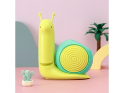 SIURN Lindo Caracol Lámpara de Mesa Plegable Linda Luz Nocturna Carga USB Verde
