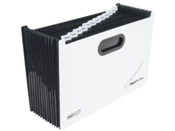 Carpeta Expansible RAPESCO Supafile Plus Din A4 13 Compartimentos Blanca