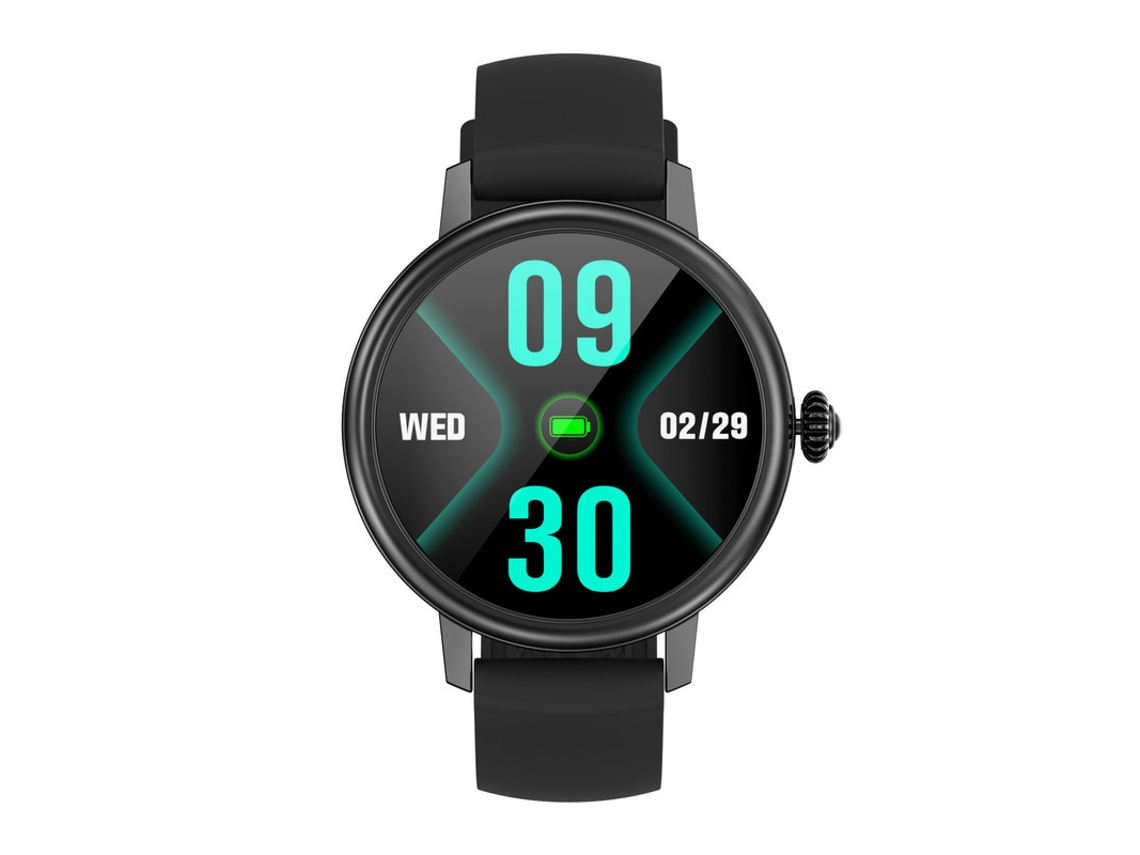 Smartwatch YIZHOOD TE274 Multifuncional 1 19'' Pantalla HD Envío de Mensajes Negro