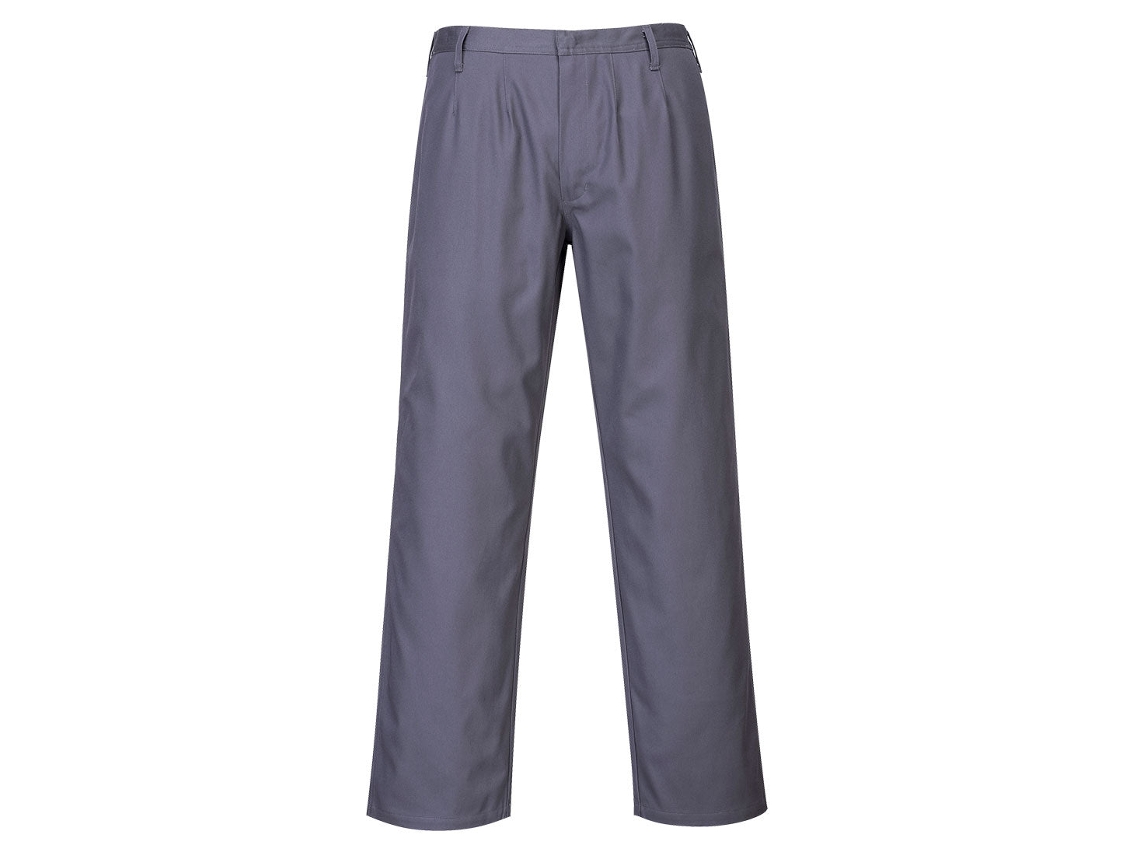 Pantalones Bizflame Work: Comodidad Y Protección Gris / S