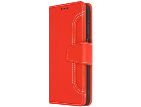 Funda Folio para Samsung Galaxy A14/5 AVIZAR Piel Rojo