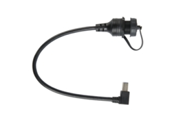 Cable de extensión de datos para impresión USB 3.0, cable impermeable, macho a hembra con ángulo de 90 grados.