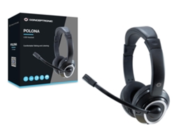 NA CONCEPTRONIC NA Auriculares (On Ear - Micrófono - Negro)