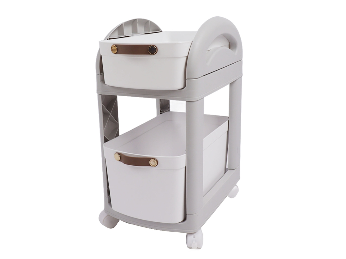 Cesta extensible y pesada, estante, carrito, multicapa, estante de almacenamiento, extraíble, de pie, organizador multicapa con ruedas,