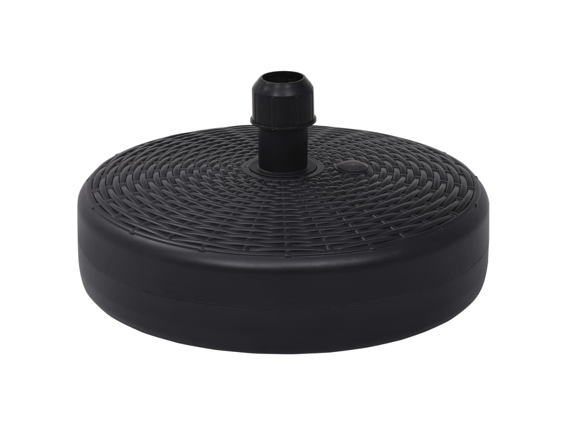 Base de sombrilla VIDAXL Negro Plástico (50 x 50 x 27 cm)