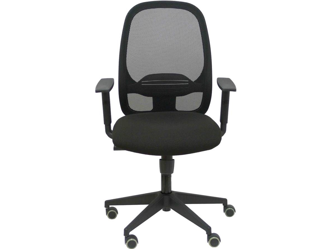 Silla de Escritorio Operativa PIQUERAS Y CRESPO Cilanco (Negro - 107x64x60 cm - Bazos ajustables)