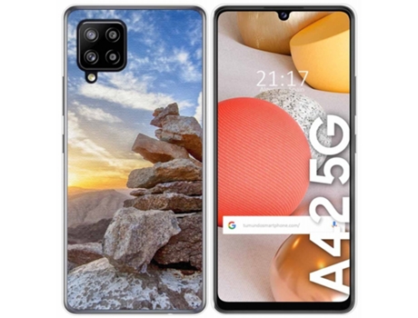 Carcasa Samsung Galaxy A42 5G TUMUNDOSMARTPHONE Dibujos Multicolor
