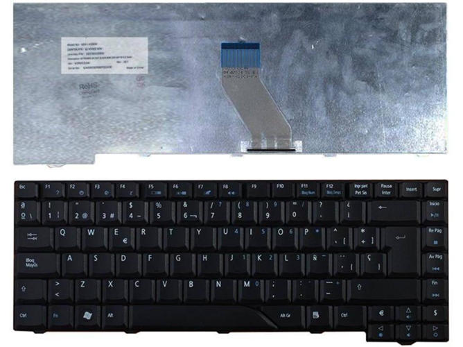 Teclado para Portátil Portátil Acer Aspire 5930 6920 Nsk-H390S 9J.N5982.90S 6037B0028906