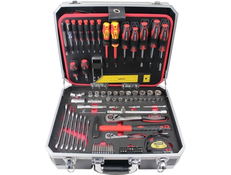 Maletín Herramientas con Trolley MADER 142Pcs Chrome Vanadium