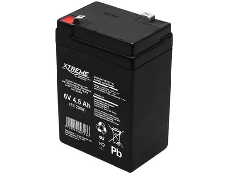 Batería Gel XTREME 6V 4.5Ah