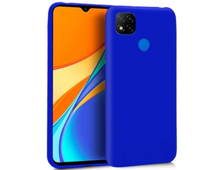 Funda para Xiaomi Redmi 9C COOL Silicona Azul