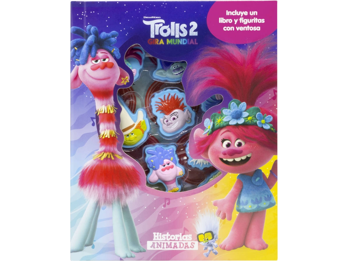 Libro Trolls 2. Historias Animadas de Dreamworks (Español)