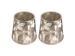 2 Pantallas Cilíndricas Para Lámpara De Mesa, Casquillo E14, De Pvc, Decorativas Y Modernas, Para Montaje En Mesa, Pared Y Techo.