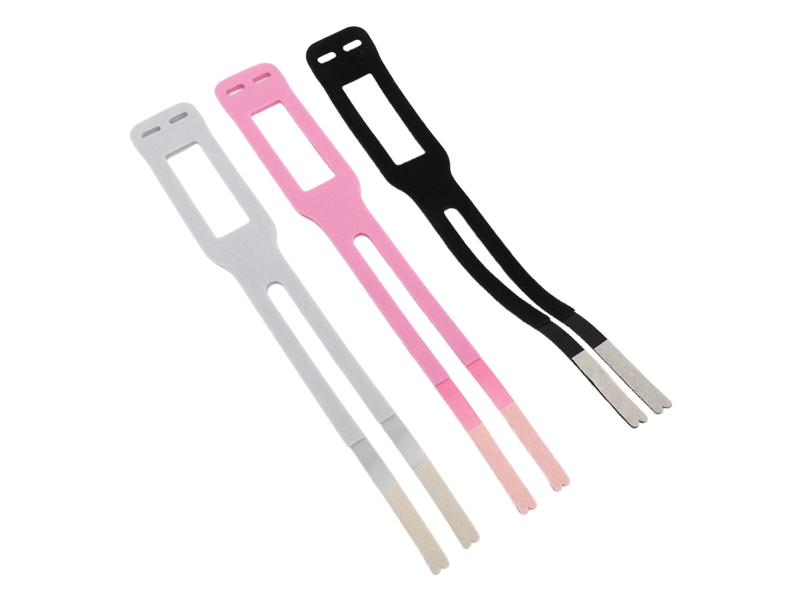 3pcs Brazalete De Soporte Para Muñeca Ultra Delgado Ajustable Para Tunel Carpiano