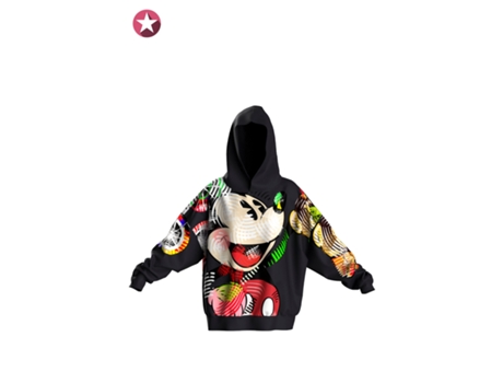 Sudadera de mujer DESIGUAL Mickey Cubist