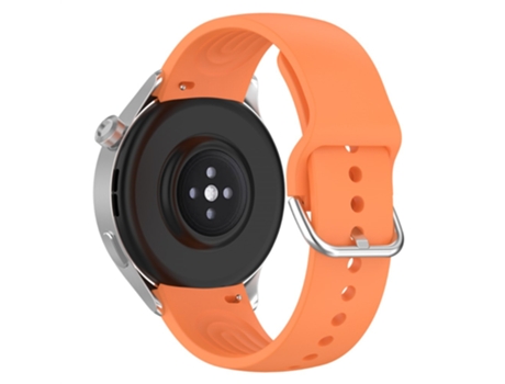 Correa de Silicona ajustable con hebilla de 22mm en forma de arco para Xiaomi Watch S2/S1/S1 Pro - anaranjado