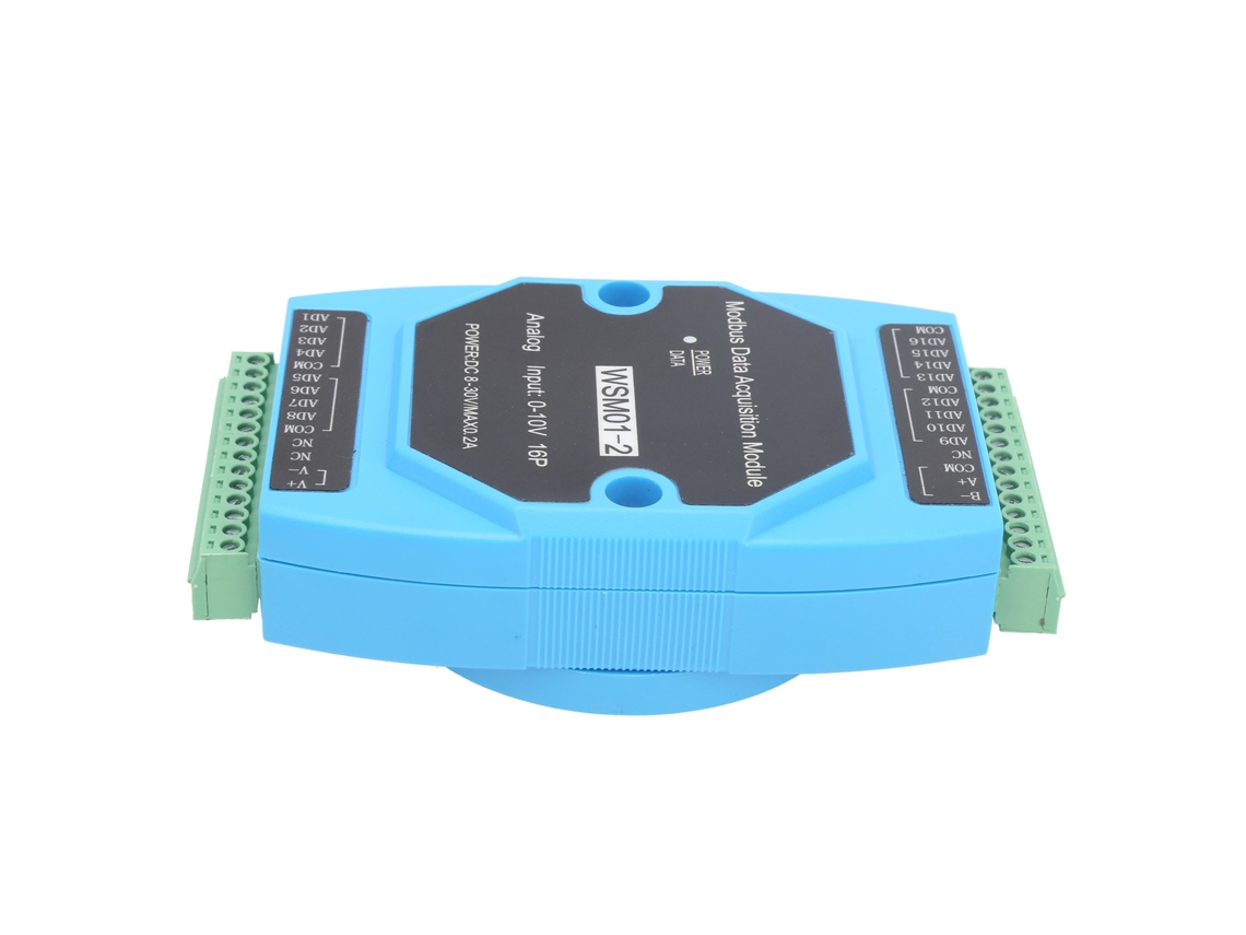 Módulo De Adquisición De Voltaje Recolector De Datos Logger 16ad Entrada Analógica 0‑10v Wsm01-2