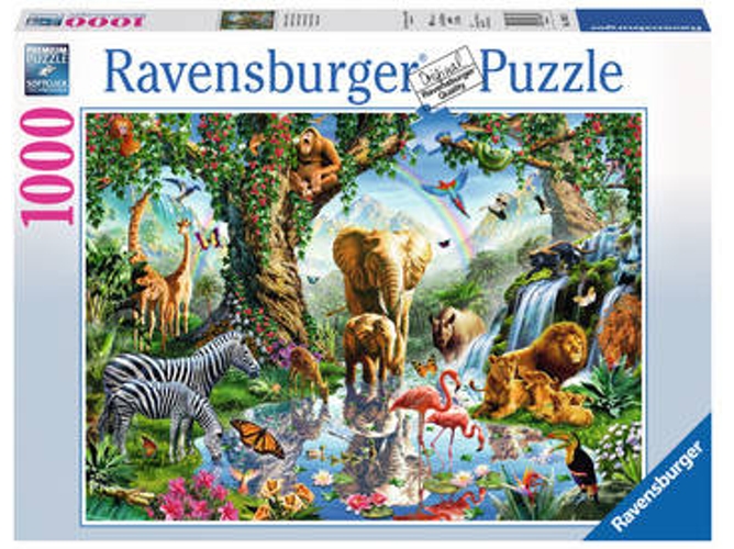 Puzzle RAVENSBURGUER Adventures in the Jungle (1000 Piezas)