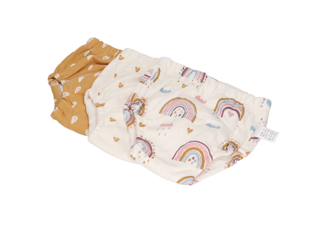 Braguitas De Entrenamiento Reutilizables Y Absorbentes Para Bebé, 6 Capas, Algodón De Gasa.