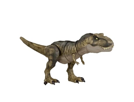 Muñeco MATTEL Jurassic World dinosaurio T-Rex golpea y devora (Edad Mínima Recomendada: 4 años)
