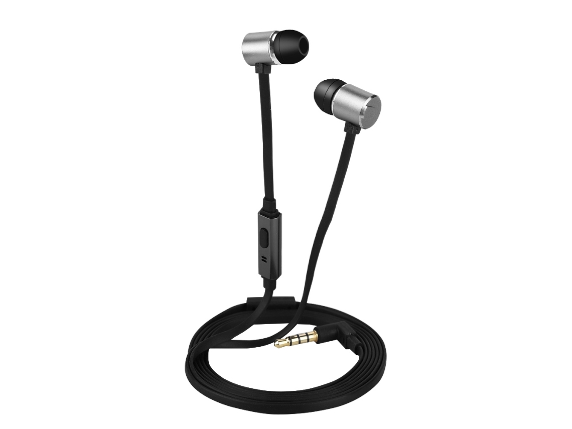 Auriculares Intrauditivos (conector Recto De 3,5 Mm, Control Cableado Chapado En Oro)