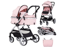 Carrito De Bebé Duo Convertible Vista De Chipolino Hasta 22 Kg - Marshmallow
