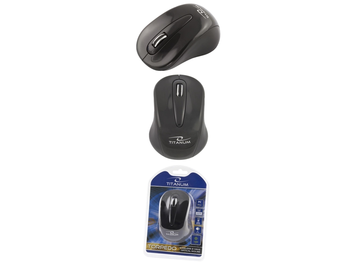 Ratón óptico TITANUM 3D Guide TM104K para ordenador/portátil