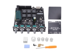 2026-placa De Amplificador De Potencia 2.1 Canales Módulo De Amplificador Estéreo Bluetooth Dc12‑24v 50wx2+100w Control App