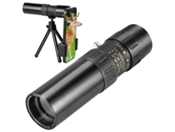 Telescópio Monocular Compacto Monóculos Com Zoom 10x 300x Para Adultos De Alta Potência Telescópio Com Caixa Metálica E Prisma Bak4 E Saisiyiky