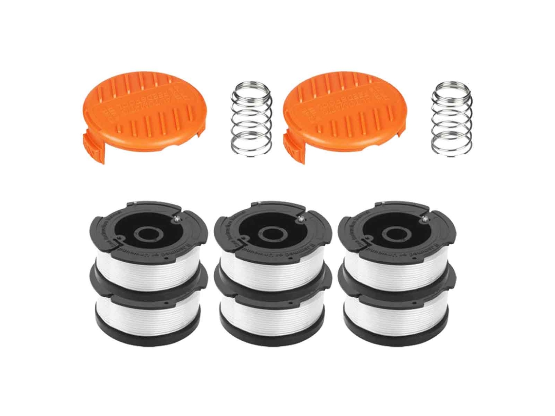 MEOIRUERY Carrete Black+Decker A6481 + 6 Unidades de Línea para Reflex