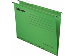 Carpeta ESSELTE Pendaflex (Verde - A4 - 34.5x24cm - Cartón - incluye 25 Unidades)