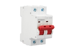Disyuntor Mcb 2p Dc 500v 16a 6000a Con Capacidad De Ruptura Para Instalaciones Eléctricas