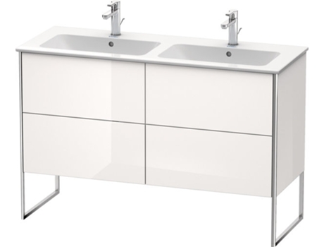 DURAVIT XSquare Vanity unit standing 128.0 x 47.8 cm, 4 cajones, para lavabo ME de Starck 233613