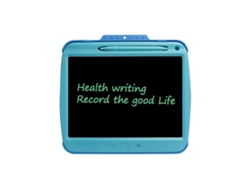 Tableta De Escritura A Mano Lcd Recargable De 9 Pulgadas Con Línea Monocromática (azul), Tablero De Escritura Electrónico Transparente