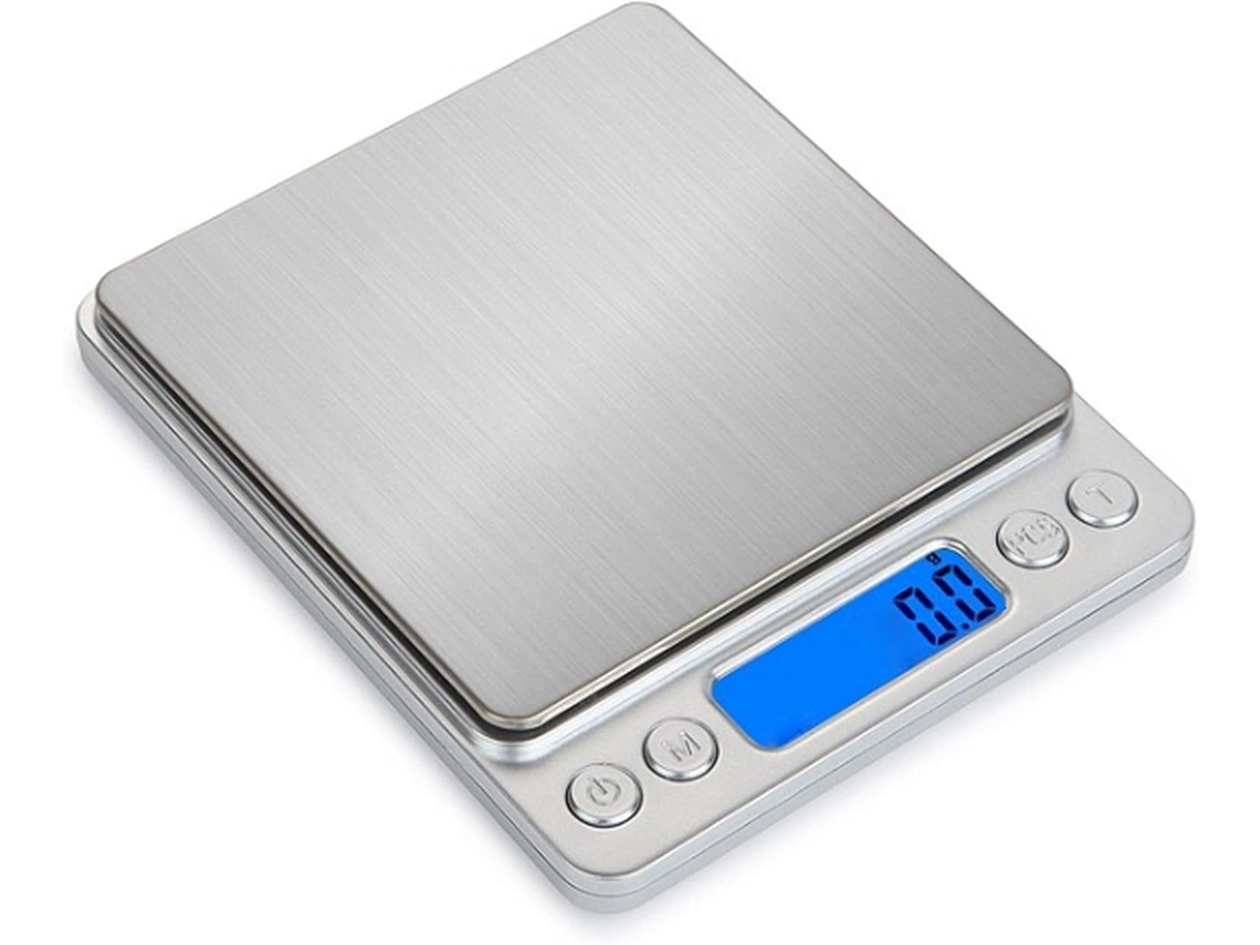 Báscula de cocina digital de precisión, construcción de acero inoxidable que garantiza durabilidad y precisión para cocinar, hornear, joyería y más, Equi