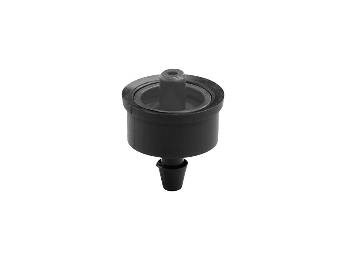 Pack 1000 Gotero Autocompensante 8 Litros No Desmontable, Negro Suinga