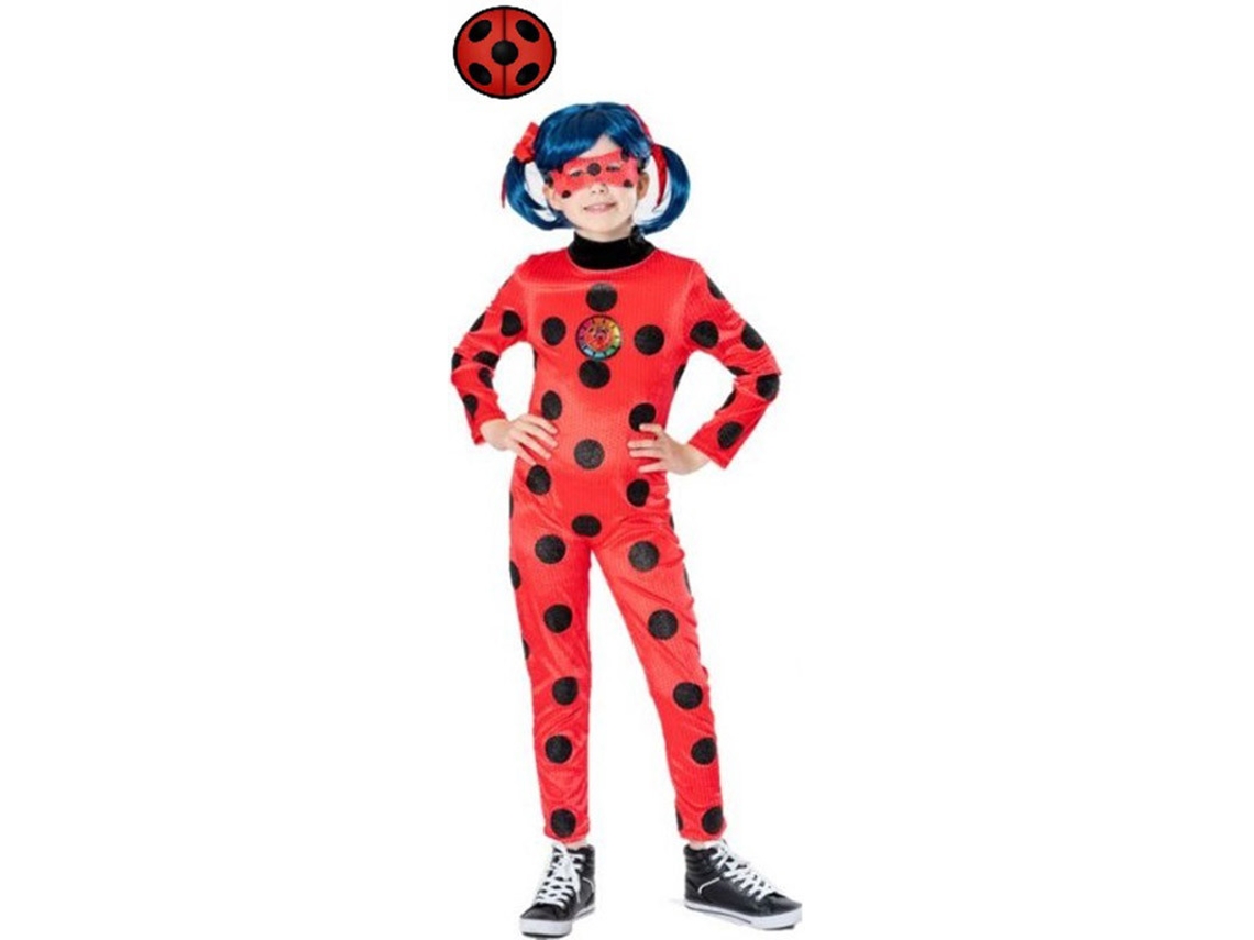 Disfraz de Niña RUBIE'S Miraculous Ladybug Premium  (9 - 10 años)